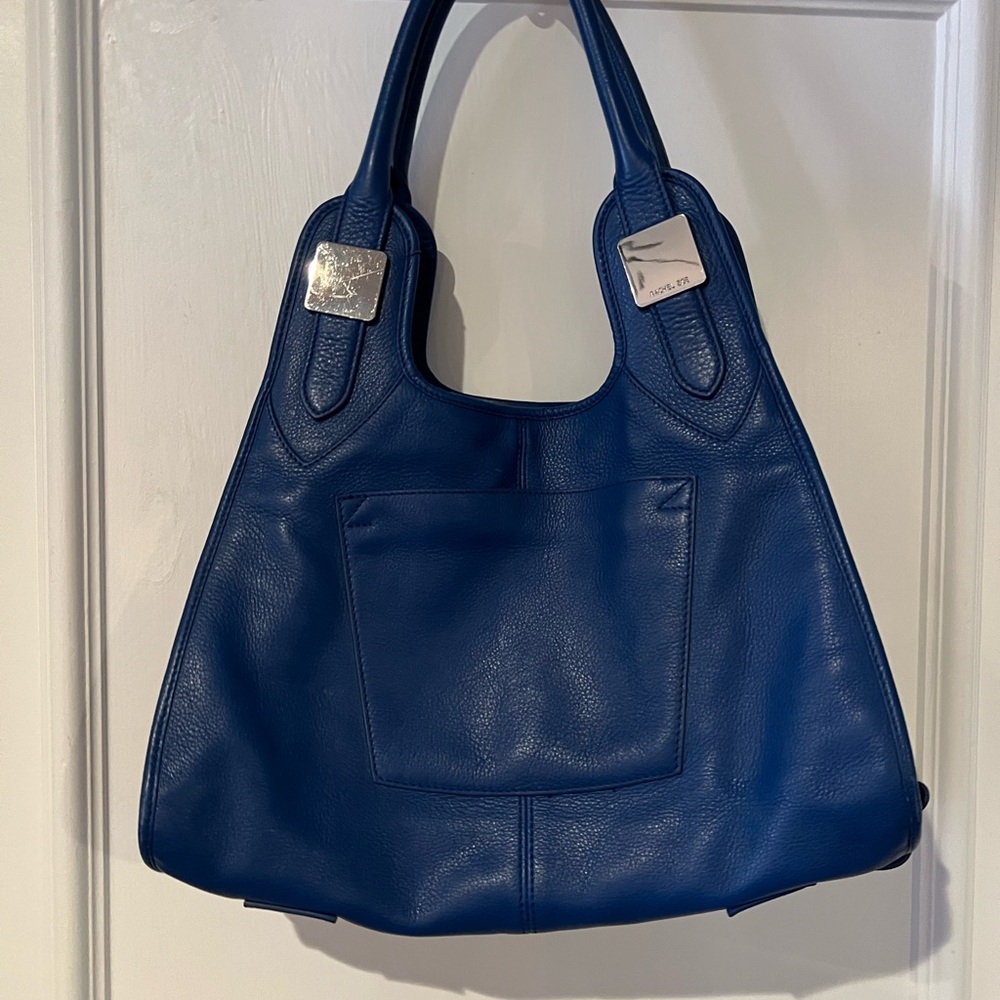 Elegant Blue Lucas Tote Bag Rachel Zoe nwt
